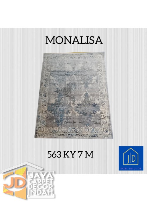 Karpet Permadani Monalisa 563 KY 7 M Ukuran 120x160, 160x230, 200x300, 240x340